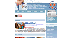 Desktop Screenshot of healthyhealingcy.com