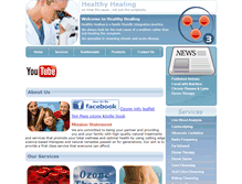 Tablet Screenshot of healthyhealingcy.com